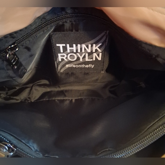 NWOT Think Royln Bar Bar Cream Vegan Patent Neutral Casual Boho Purse Bag - Picture 11 of 13